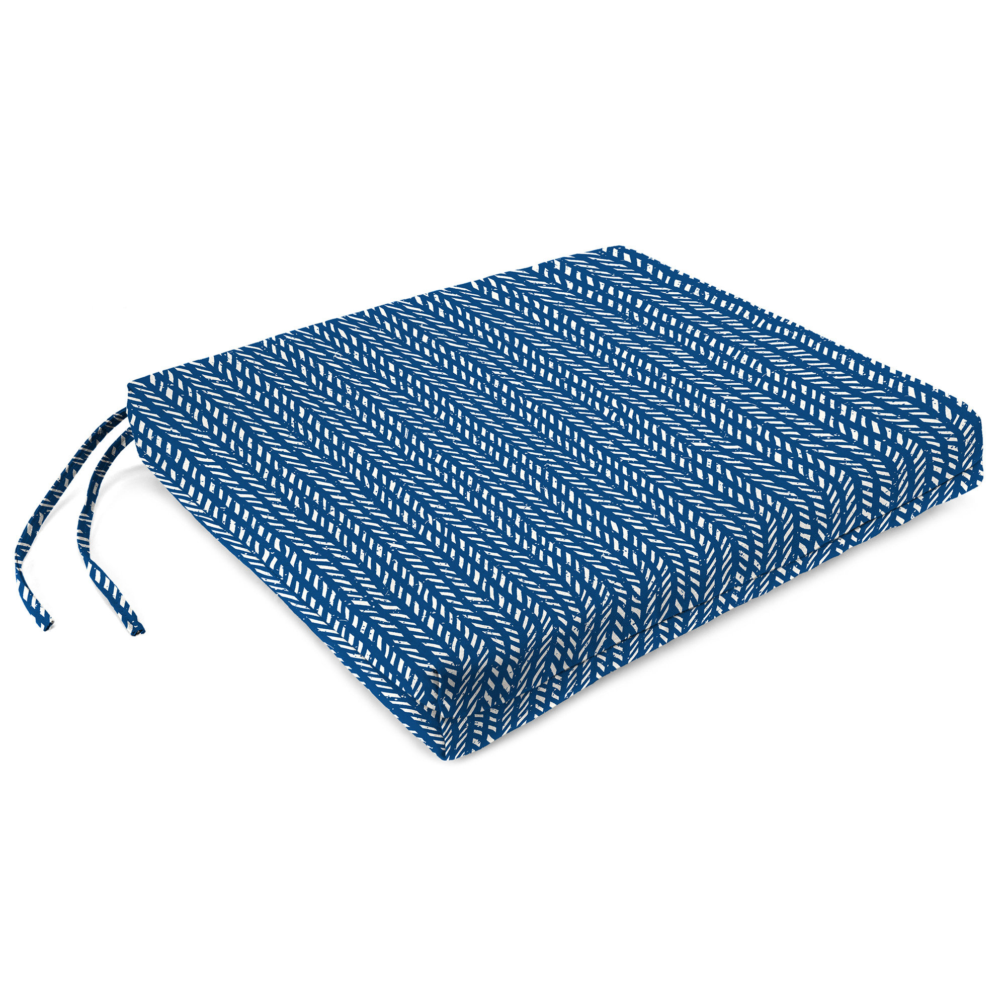 Andover Mills™ 19" x 17" Outdoor Seat Cushion with Ties &amp; Reviews | Wayfair